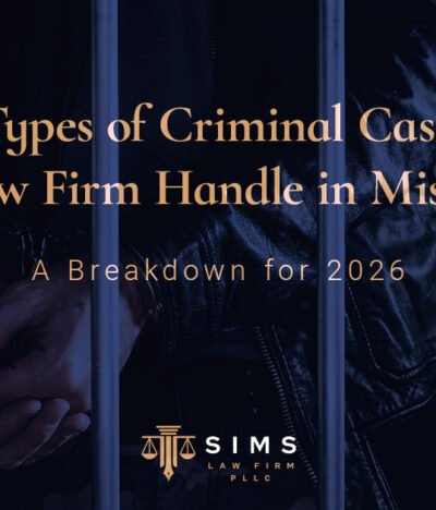 What Types of Criminal Cases Does Sims Law Firm Handle in Mississippi? A Breakdown for 2026